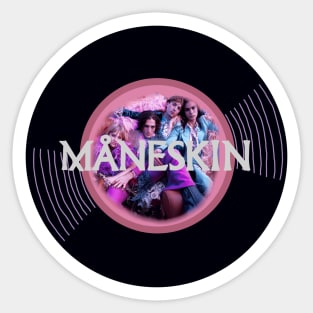 Vinyl - Maneskin Italian RockBand Sticker